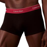 x3 Boxers Noir/Rose/Bleu Homme Calvin Klein Rise Trunk vue 2
