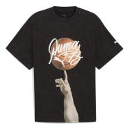T-Shirt Noir Homme Puma Dylan Exhibit pas cher