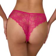 Tanga Rose Fushia Femme Les Petites Bombes Louise vue 2