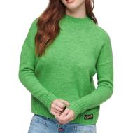 Pull Vert Femme Superdry Essential pas cher