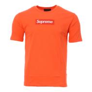 T-shirt Orange Homme Supreme Grip Nick pas cher