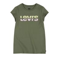 T-shirt Kaki Fille Levi's 4ED482 pas cher