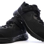 Baskets Noires Garçon Nike Revolution 6 vue 7