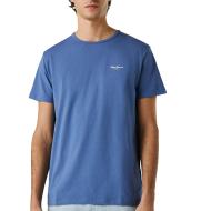 Camiseta de hombre azul marino Pepe jeans Originalss