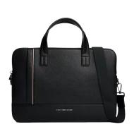 Sacoche d'ordinateur Noir Homme Tommy Hilfiger Central pas cher
