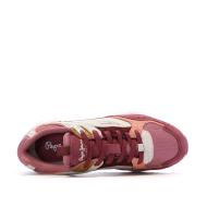 Baskets Rose/Beige Femme Pepe jeans Marlon vue 4