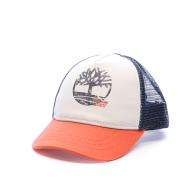 Casquette Blanc/Marine/Rose Homme Timberland T60156 pas cher