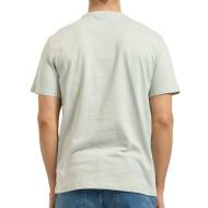 T-Shirt Vert Homme Calvin Klein Jeans Classics vue 2