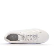 Chaussures de Foot Blanches Junior Adidas Predator League FG vue 4