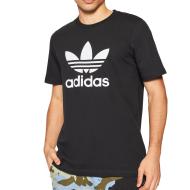 T-shirt Noir Homme Adidas Trèfle pas cher