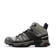 Chaussures de Randonnée Gris Homme Salomon X Ultra 4 Mid Gtx pas cher