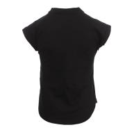 T-shirt Noir Fille Teddy Smith Trobo vue 2