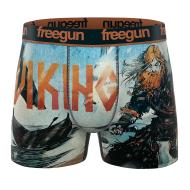 Boxer Bleu Garçon Freegun Viking pas cher