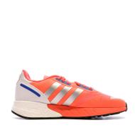 Baskets Oranges Homme Adidas ZX 1K Boost vue 2