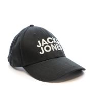Casquette Noire/Blanche Homme Jack & Jones Jacgall vue 2