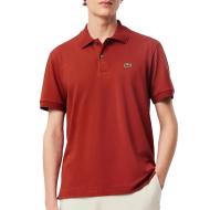 Polo Terracotta Homme Lacoste Maille