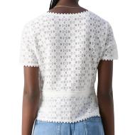 Blouse Blanche Femme Morgan DATE vue 2