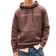 Sweat Marron Homme Tommy Hilfiger Tjm Reg Linear