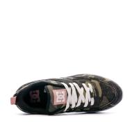 Baskets Kaki Femme DC Shoes Camo vue 4