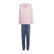 Survêtement Rose/Bleu Fille Adidas 3 bandes Essentials pas cher