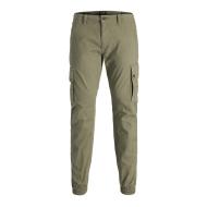 Pantalon Cargo Kaki Homme Jack & Jones Warner 12167596