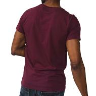 T-shirt prune Homme Deeluxe Ace vue 2