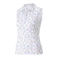 Polo Blanc Imprimé Fille Puma Flo pas cher