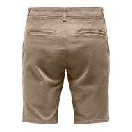 Short Chino Beige Homme ONLY & SONS 22026607 vue 2
