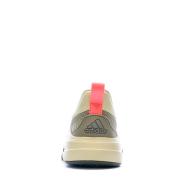 Baskets Kaki Homme Adidas Trainer vue 3