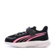 Baskets Noir/Rose Fille Puma Pounce Ac+ pas cher