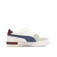 Baskets Blanches/Bleu Garçon Puma Block vue 2