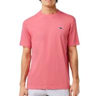 T-shirt Rose Homme Lacoste TH7618 pas cher