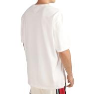 T-shirt Blanc Homme Tommy Hilfiger Crest Varsit vue 2