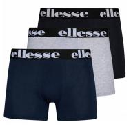 x3 Boxers Marine/Gris/Noir Homme Ellesse SJ00459 pas cher