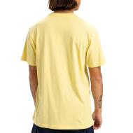 T-shirt Jaune Homme Quiksilver Retro Fade Yem vue 2