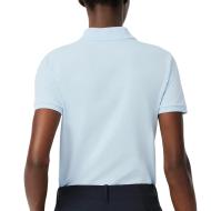 Polo Bleu Clair Femme Lacoste Polo L.12 vue 2