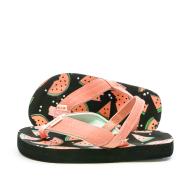 Tongs pastèque Rose/Noir Fille Cool shoe