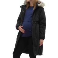 Parka Noire Femme Mamalicious Jessi vue 3