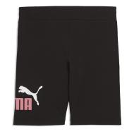 Schwarze/rosa Mädchen-Shorts Puma Ess 2 Color Ansicht 2