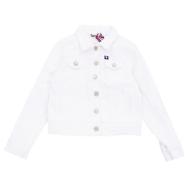 Veste en Jean Blanche Fille Teddy Smith Blumindale pas cher