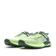 Chaussures de Trail Vertes Homme Mizuno Ibuki vue 6