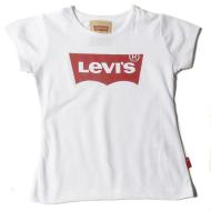T-Shirt Blanc Fille Levi's Basic pas cher