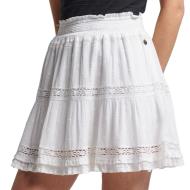 Jupe Blanche Femme Superdry Lace