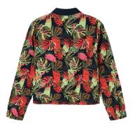 Veste Marine à fleurs Fille Name It Vana vue 2