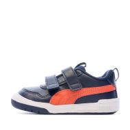 Baskets Marine Garçon Bébé Puma Multiflex pas cher