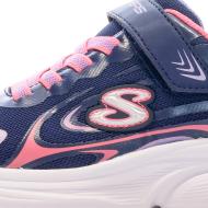 Baskets Marine Fille Skechers Wavy Lites vue 7