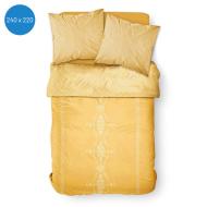 Parure de Lit Jaune 240x220cm Today Coton 57 Fils Sunshine vue 2