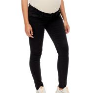 Jean Slim Noir de Grossesse Mamalicious Elastics pas cher