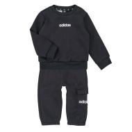 Ensemble Survêtement Noir Garçon Adidas Lin pas cher