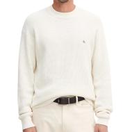 Sweat Blanc Homme Calvin Klein 350terry Monog YAS
